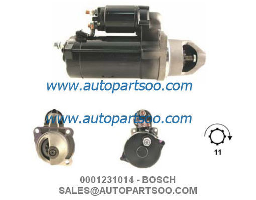 Prezzo buono 0001231014 0001360061 - Motorino Avviamento BOSCH 24V 4KW 11T MOTORES DE ARRANQUE in linea