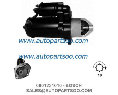 Prezzo buono 0001231016 0986020170 - Motorino Avviamento BOSCH 24V 4KW 10T MOTORES DE ARRANQUE in linea