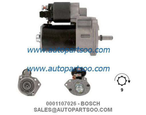 Prezzo buono 0001107026 0001107103 - Motorino Avviamento BOSCH 12V 1.1KW 9T MOTORES DE ARRANQUE in linea