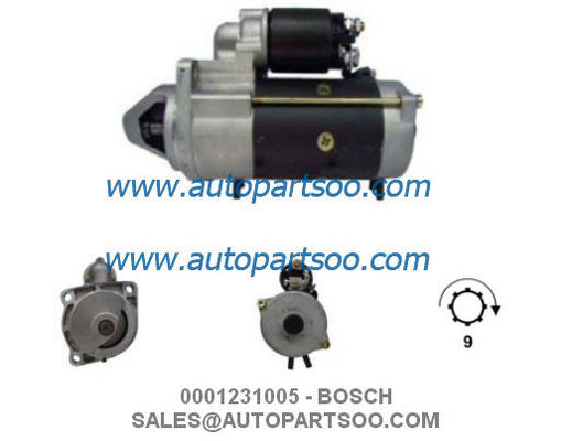Prezzo buono 0001231005 0986021000 - BOSCH Motorino Avviamento 24V 4KW 9T MOTORES DE ARRANQUE in linea