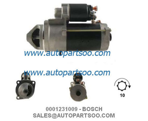 Prezzo buono 0001231009 0001360050 - Motorino Avviamento BOSCH 24V 4KW 10T MOTORES DE ARRANQUE in linea