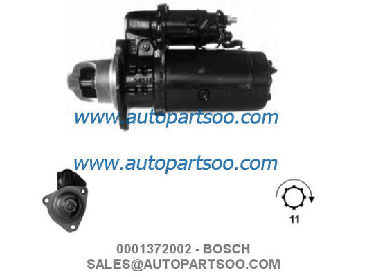 Prezzo buono 0001372002 0001372003 - Motorino Avviamento BOSCH 24V 6.2KW 11T MOTORES DE ARRANQUE in linea