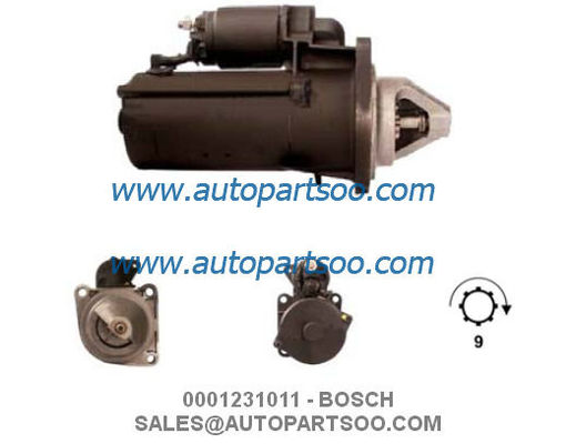 Prezzo buono 0001231011 0986019010 - BOSCH Motorino Avviamento 24V 4KW 9T MOTORES DE ARRANQUE in linea