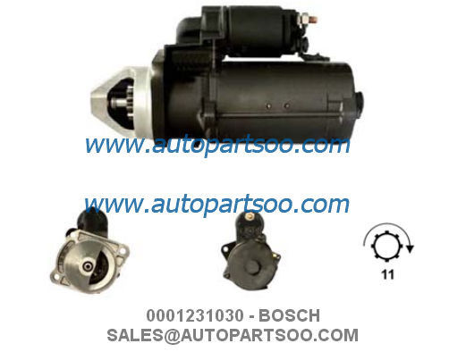 Prezzo buono 0001231030 0001368056 - Motorino Avviamento BOSCH 24V 4KW 11T MOTORES DE ARRANQUE in linea