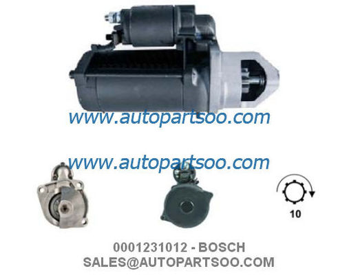 Prezzo buono 0001231012 0001360026 - Motorino Avviamento BOSCH 24V 4KW 10T MOTORES DE ARRANQUE in linea