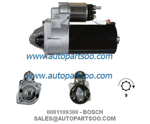 Prezzo buono 0001109300 0001109301 - Motorino Avviamento BOSCH 12V 2.5KW 9T MOTORES DE ARRANQUE in linea