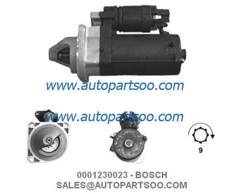 Prezzo buono 0001230023 - BOSCH Motorino Avviamento 12V 3KW 9T MOTORES DE ARRANQUE in linea