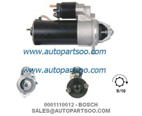 Prezzo buono 0001110012 - BOSCH Motorino Avviamento 12V 1.7KW 9,10T MOTORES DE ARRANQUE in linea