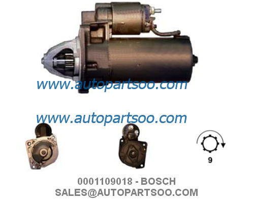 Prezzo buono 0001109018 0001110092 - Motorino Avviamento BOSCH 12V 1.8KW 9T MOTORES DE ARRANQUE in linea