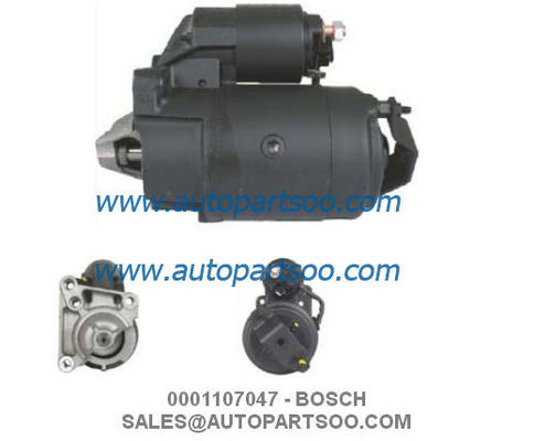 Prezzo buono 0001107047 - Motorino Avviamento BOSCH 12V 1.1KW 10T MOTORES DE ARRANQUE in linea