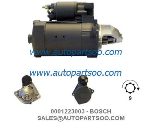 Prezzo buono 0001109371 0001223003 - Motorino Avviamento BOSCH 12V 2.3KW 9T MOTORES DE ARRANQUE in linea