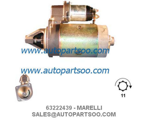 Prezzo buono 63222400 63222439 - MARELLI Motorino Avviamento 12V 1.3KW 11T MOTORES DE ARRANQUE in linea
