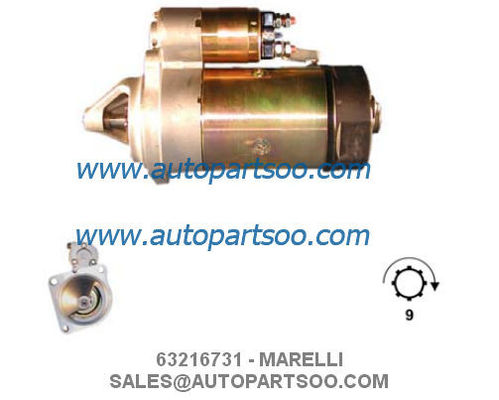 Prezzo buono 63216731 ​​63216747 - MARELLI Motorino Avviamento 12V 4KW 9T MOTORES DE ARRANQUE in linea