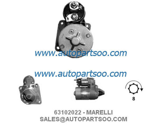 Prezzo buono 63101021 63102022 - MARELLI Motorino Avviamento 12V 0.9KW 8T MOTORES DE ARRANQUE in linea