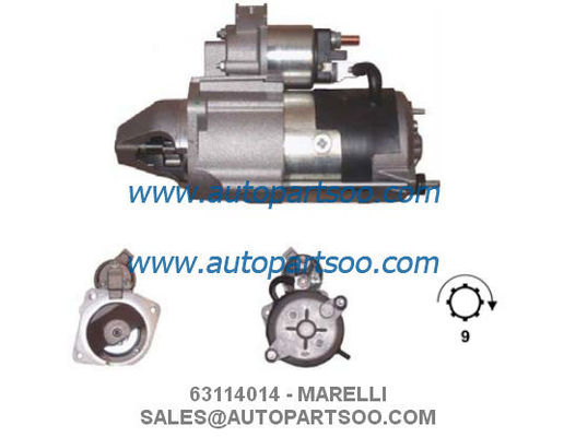 Prezzo buono 63114014 0986021041 - MARELLI Motorino Avviamento 12V 2.6KW 9T MOTORES DE ARRANQUE in linea