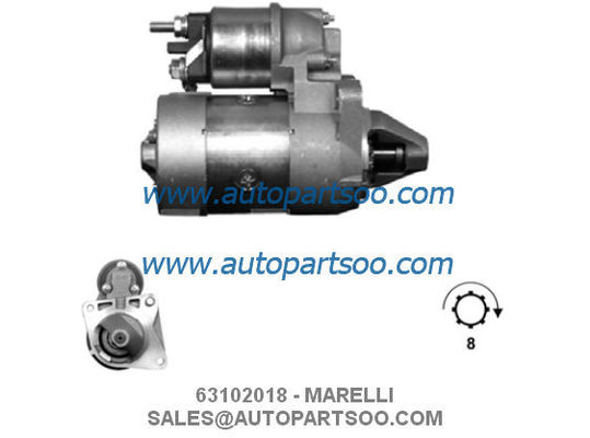 Prezzo buono 63102018 63102020 - MARELLI Motorino Avviamento 12V 0.8KW 8T MOTORES DE ARRANQUE in linea