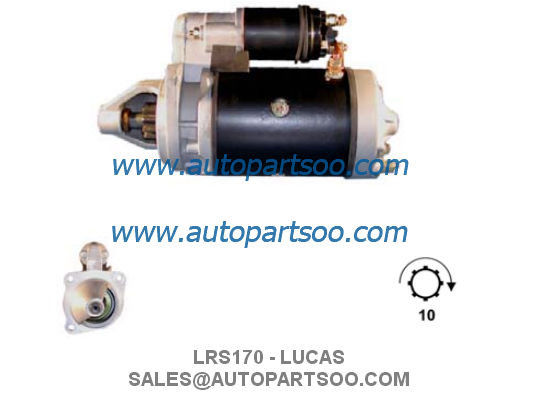 Prezzo buono LRS00170 LRS170 - Motorino Avviamento LUCAS 12V 2.1KW 10T MOTORES DE ARRANQUE in linea