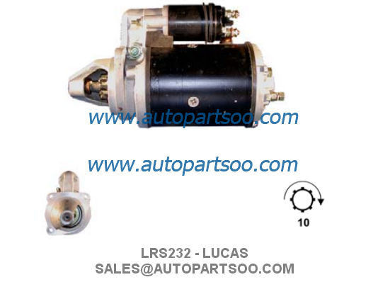 Prezzo buono LRS173 LRS232 - Motorino Avviamento LUCAS 12V 2.8KW 10T MOTORES DE ARRANQUE in linea