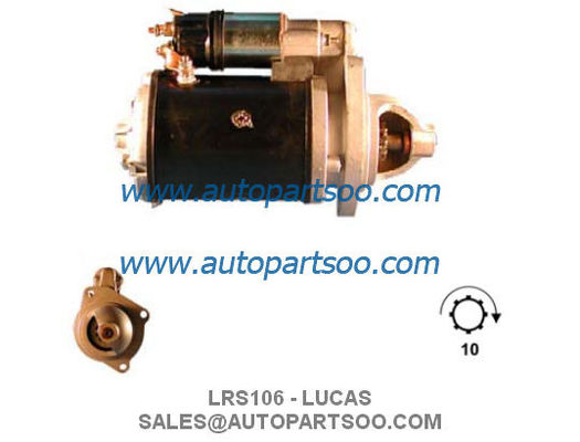 Prezzo buono LRS106 LRS132 - Motorino Avviamento LUCAS 12V 2.8KW 10T MOTORES DE ARRANQUE in linea