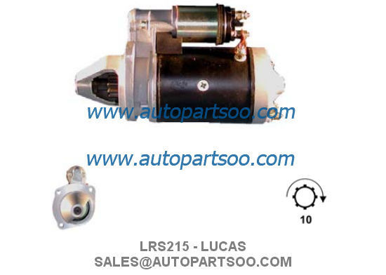 Prezzo buono LRS215 LRS247 - Motorino Avviamento LUCAS 12V 2.1KW 10T MOTORES DE ARRANQUE in linea