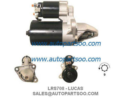 Prezzo buono LRS708 LRS899 - Motorino Avviamento LUCAS 12V 0.8KW 9T MOTORES DE ARRANQUE in linea