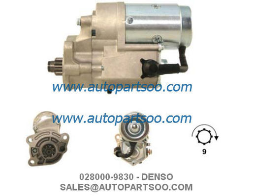 Prezzo buono 028000-9830 128000-7030 - Motorino avviamento DENSO 12V 2KW 9T MOTORES DE ARRANQUE in linea