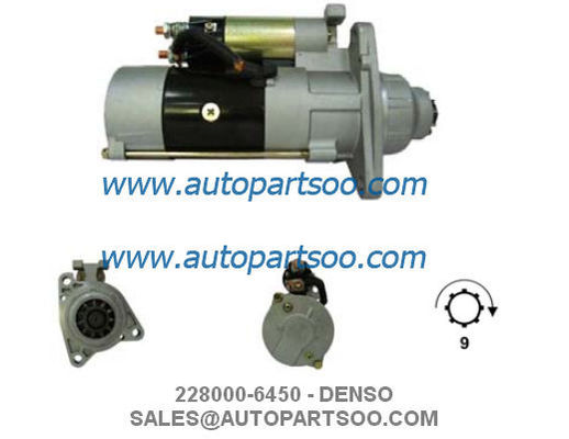 Prezzo buono 228000-6450 LRS01459 - Motorino avviamento DENSO 12V 1.2KW 9T MOTORES DE ARRANQUE in linea