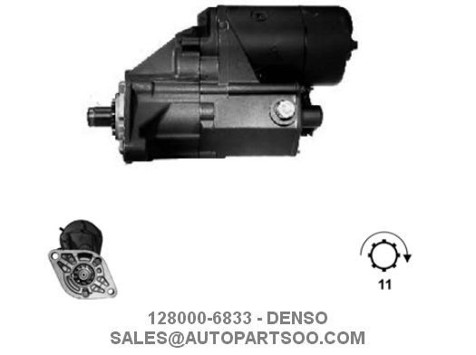 Prezzo buono 128000-6833 128000-7360 - Motorino avviamento DENSO 12V 2.5KW 11T MOTORES DE ARRANQUE in linea
