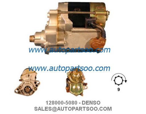 Prezzo buono 128000-5080 228000-0210 - Motorino avviamento DENSO 12V 1KW 9T MOTORES DE ARRANQUE in linea