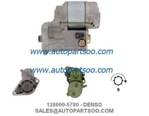 Prezzo buono 128000-4420 128000-5780 - Motorino avviamento DENSO 12V 1KW 9T MOTORES DE ARRANQUE in linea