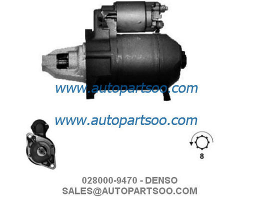 Prezzo buono 028000-9470 128000-3621 - Motorino avviamento DENSO 12V 0.8KW 8T MOTORES DE ARRANQUE in linea