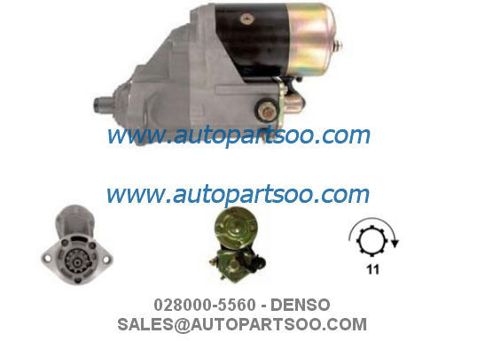 Prezzo buono 028000-5500 028000-5560 - Motorino avviamento DENSO 12V 2.5KW 11T MOTORES DE ARRANQUE in linea