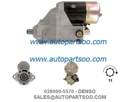 Prezzo buono 028000-5570 028000-6460 - Motorino avviamento DENSO 24V 4.5KW 11T MOTORES DE ARRANQUE in linea