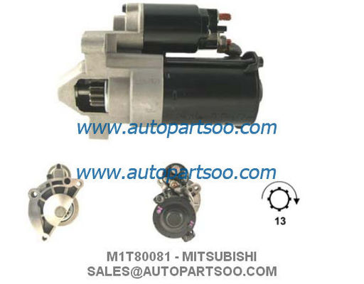 Prezzo buono M0T86081 M1T80081 - MITSUBISHI Motorino Avviamento 12V 1.4KW 13T MOTORES DE ARRANQUE in linea