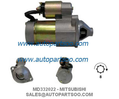 Prezzo buono MD332022 MD356104 - Motorino Avviamento MITSUBISHI 12V 1.2KW 8T MOTORES DE ARRANQUE in linea