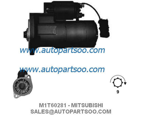 Prezzo buono M1T60281 M1T60285 - MITSUBISHI Motorino Avviamento 12V 1.2KW 9T MOTORES DE ARRANQUE in linea