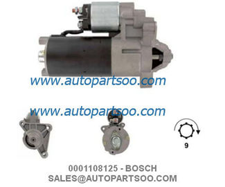 Good price 0001108125 0001108162 - BOSCH Starter Motor 12V 1.4KW 9T MOTORES DE ARRANQUE in linea