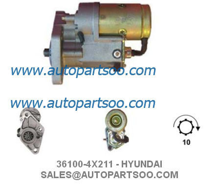 Prezzo buono 36100-4X210 36100-4X211 - HYUNDAI Motorino Avviamento 12V 2.2KW 10T MOTORES DE ARRANQUE in linea